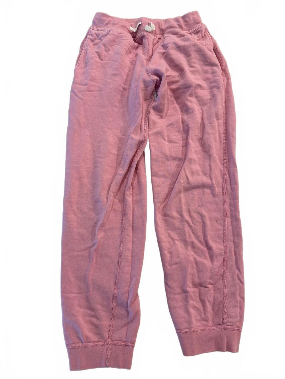 Hanna Andersson Girls Pink Sweatpants Lounge Pants Size 12